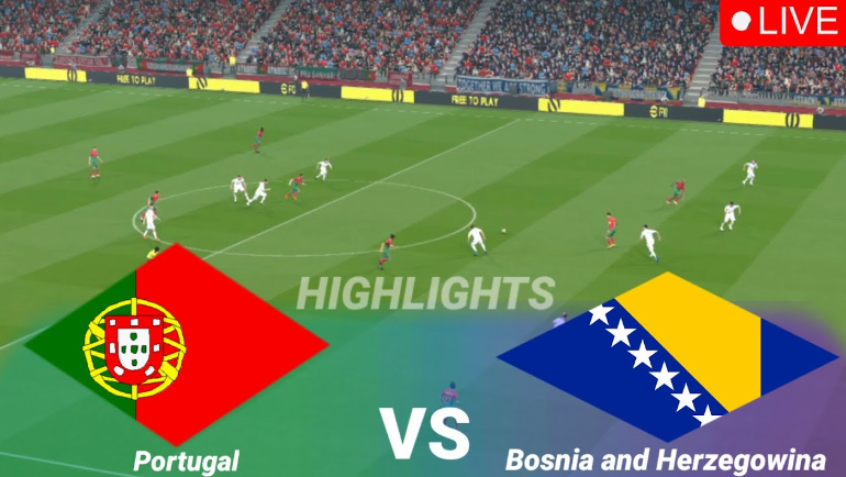 portugal national football team vs bosnia and herzegovina national football team lineups