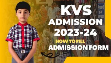 Kendriya Vidyalaya Admission 2023-24 for Class 1